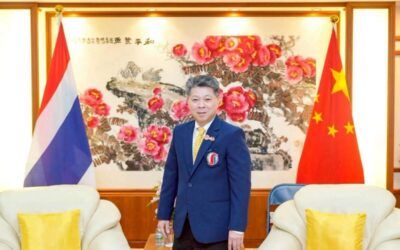 ดร.กำพล มหานุกูล นายกสมาคมผู้สื่อข่าวไทย–จีน ได้รับเชิญจากสถานทูตจีน เข้าร่วมงานพบปะพูดคุยกับสื่อมวลชนไทย ณ สถานเอกอัครราชทูตจีนประจำประเทศไทย