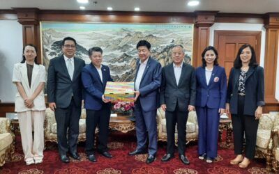 สมาคมผู้สื่อข่าวไทย-จีน เข้าพบประธานหอการค้าไทย-จีน พร้อมเดินหน้าเปิดหลักสูตรผู้บริหารธุรกิจไทย-จีน รุ่นที่ 3