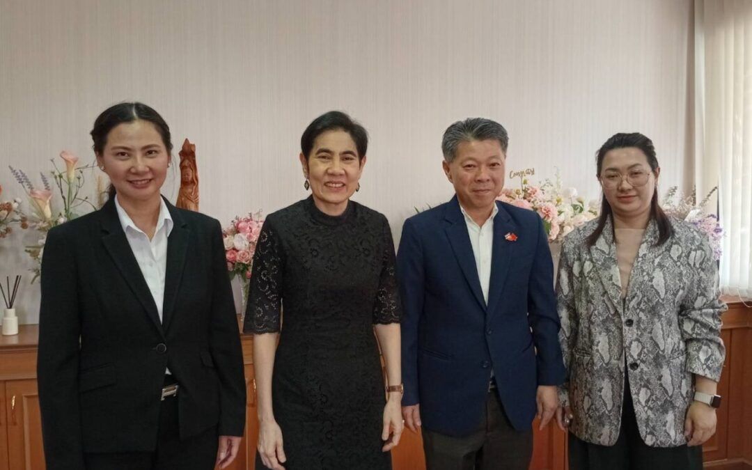 สมาคมผู้สื่อข่าวไทย-จีน พบเลขาธิการ อย. เชิญส่งบุคลากรร่วมหลักสูตรผู้บริหารธุรกิจไทย-จีน รุ่น 3 ต่อยอดความร่วมมือ เชื่อมสัมพันธ์ไทย-จีน