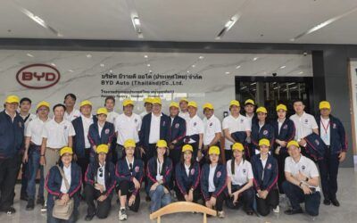 บทจ. รุ่นที่ 3 ทัศนศึกษาโรงงาน BYD ระยอง ชมศักยภาพ “Smart Manufacturing” ดันไทยสู่ฮับยานยนต์ไฟฟ้าแห่งอาเซียนเต็มสูบ